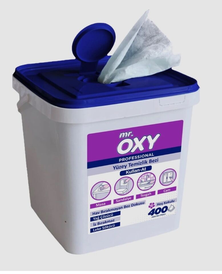 Mr.Oxy Yüzey Temizlik Bezi (400'lü)