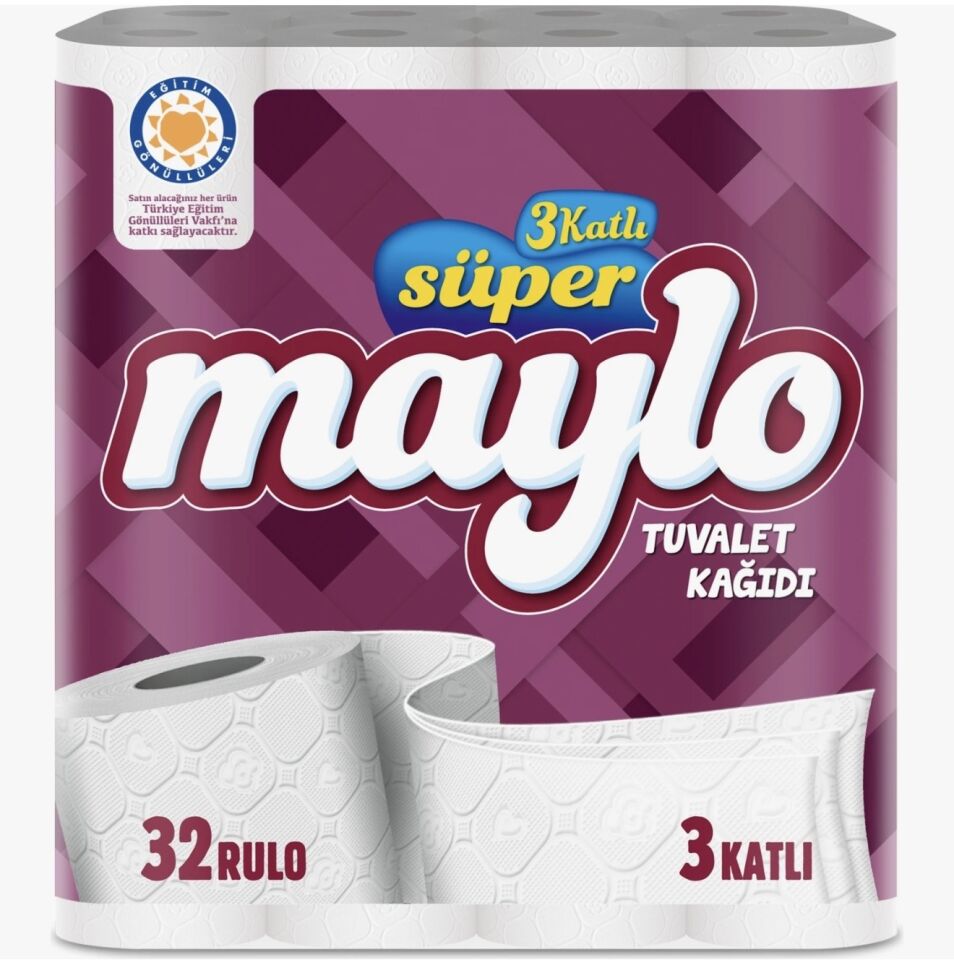 Süper Maylo Tuvalet Kağıdı 32'li