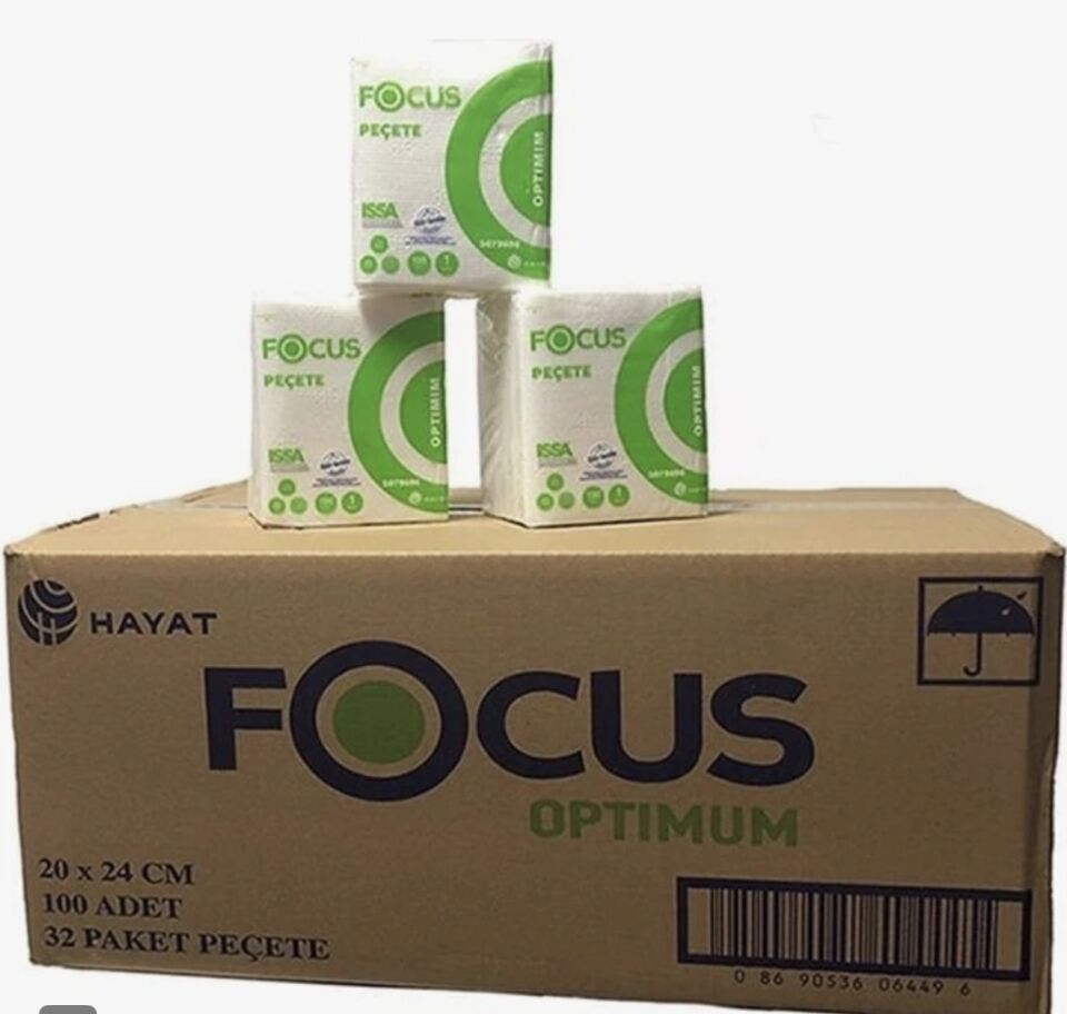 Focus Optimum Peçete 100'lü 32 Adet
