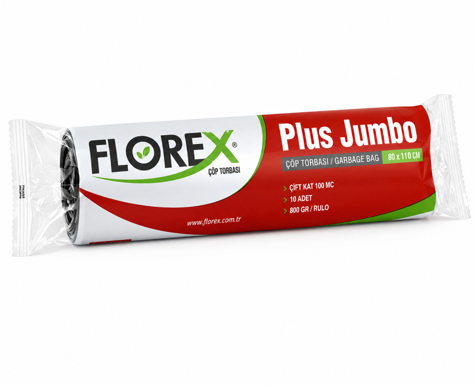 Florex Plus Jumbo Boy Çöp Torbası