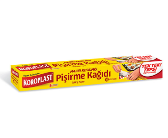 Koroplast Yağlı Pişirme Kağıdı Kesilmiş 16 Tepsilik
