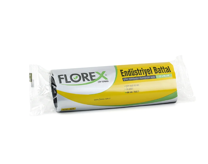 Florex Endüstriyel Battal Boy Çöp Torbası