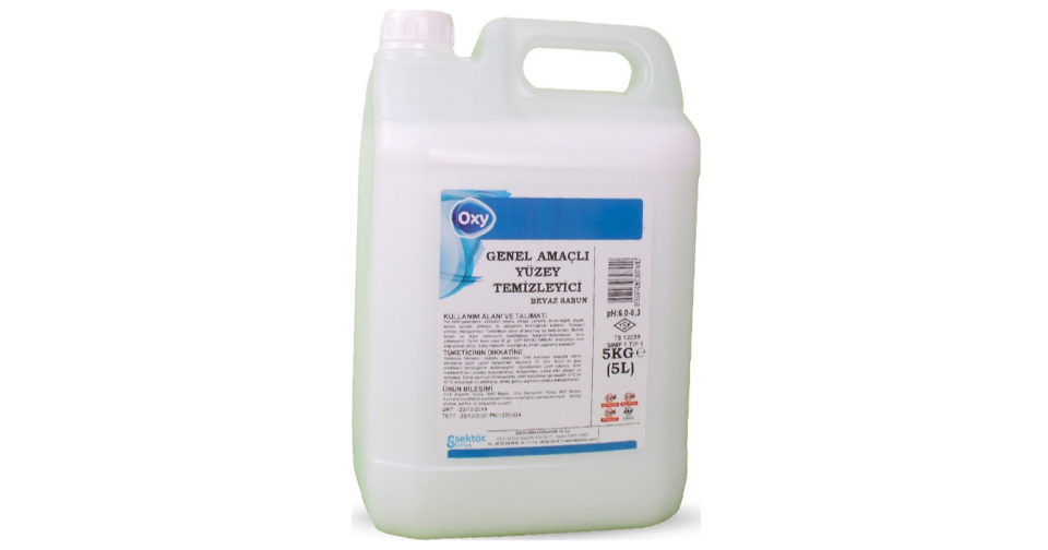 Oxy Beyaz Sabun Yüzey Temizleyici 5 KG